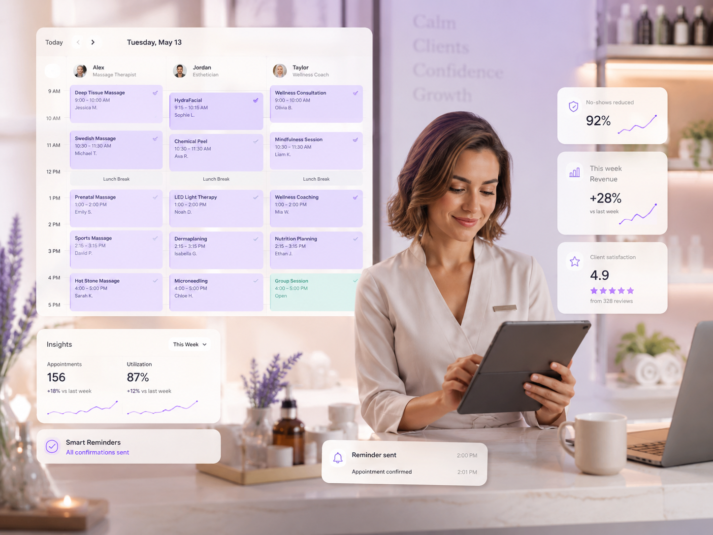 Built for service businesses